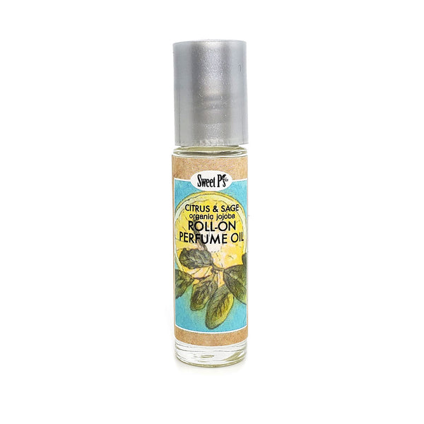 Citrus Sage Roll-on Perfume Oil –
