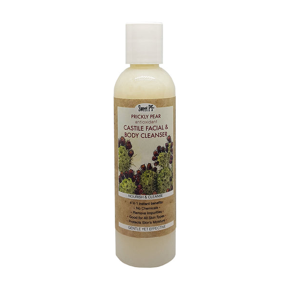 Prickly Pear Castile Face & Body Cleanser