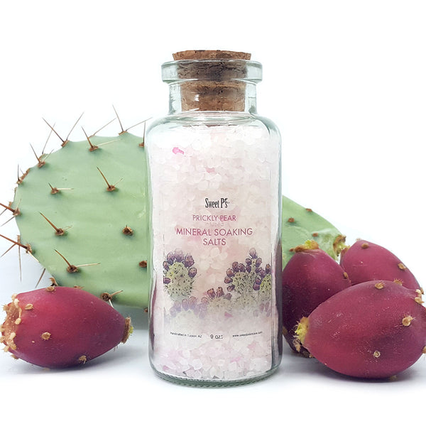 prickly pear cactus water Mineral Soaking Salts