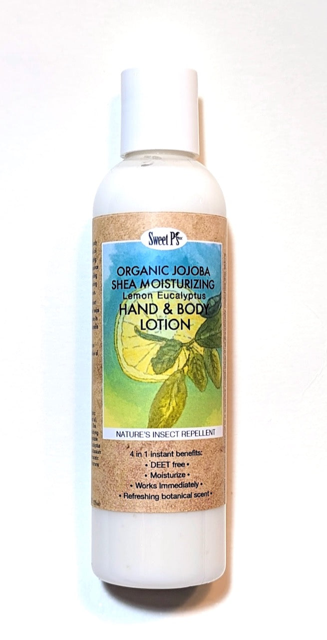 Insect Repellent - Lemon/Eucalyptus Hand & Body Lotion