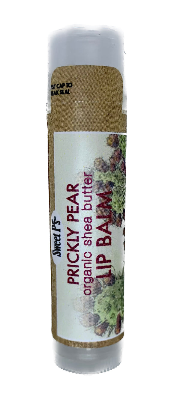 Organic Shea Lip Balm - Prickly Pear