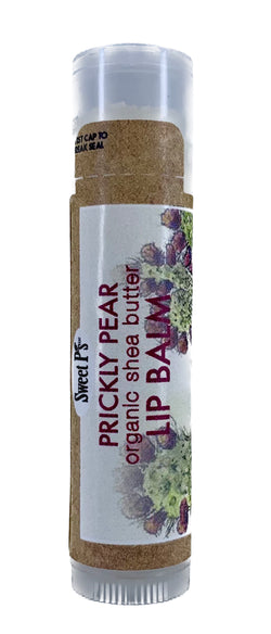 Organic Shea Lip Balm - Prickly Pear