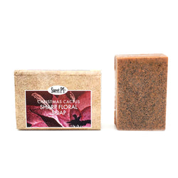 Organic floral scented soap. Comes in cute b gift or yourself. Good evox, great for aeryday soap.