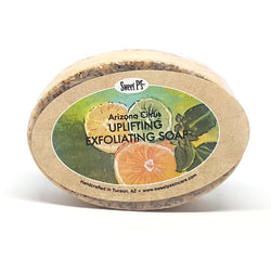 arizona citrus soap exfoliating made with jojoba oil