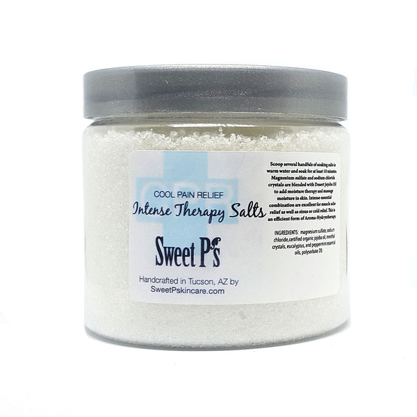 cool pain relief therapy salts for bath