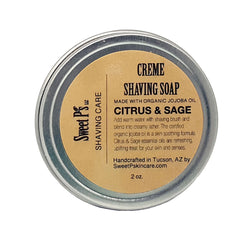 Creme Shaving Soap - Citrus and Sage