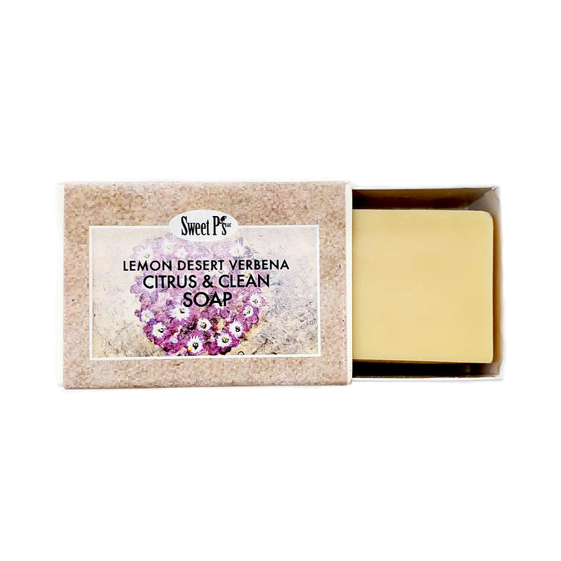 Boxed Soap - Lemon Desert Verbena Citrus & Clean