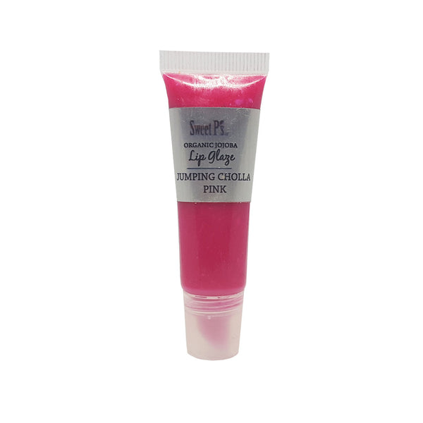 Organic Jojoba Lip Glaze - Jumping Cholla Pink