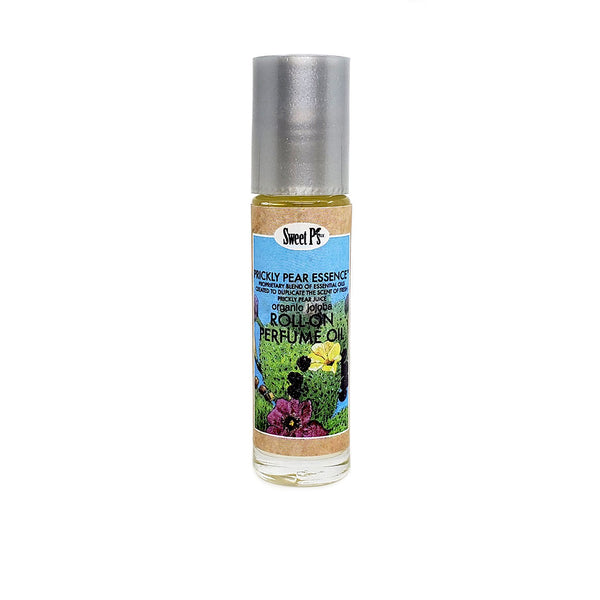 prickly pear roll on perfume oil made with certified organic jojoba oil