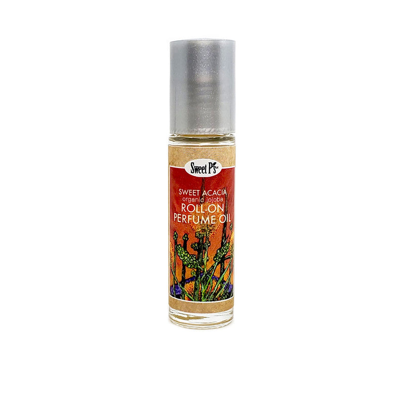 sweet acacia organic roll on perfume oil