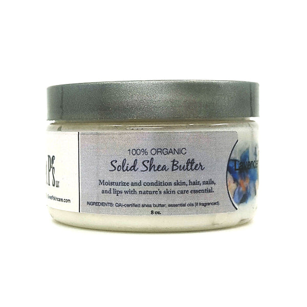 solid shea butter lavender
