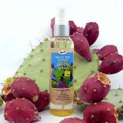 Refreshing dry oil spray is made with certified organic jojoba oil. There is SPF 15 for protection from the sun. Cruelty free, our products are never tested on animals.