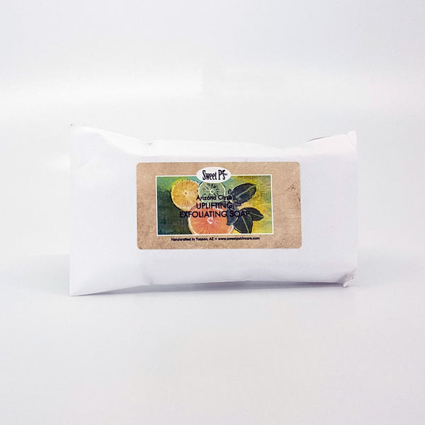 arizona citrus soap exfoliating made with jojoba oil
