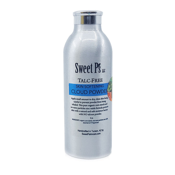 Organic Powder - Talc Free Skin Softening Citrus and Sage